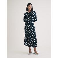 Polka Dot Midi Tea Dress