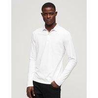 Pure Cotton Long Sleeve Polo Shirt