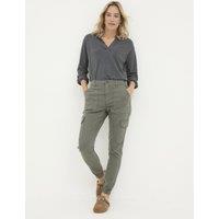 Cotton Rich Cargo Tapered Trousers