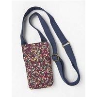 Canvas Floral Phone Bag