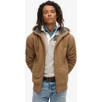 Cotton Rich Zip Up Hoodie