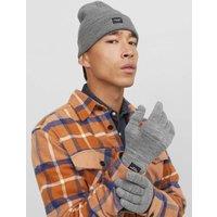 Knitted Beanie Hat and Gloves Gift Set