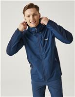 Regatta Britedale Waterproof Hooded Jacket Blue Mix