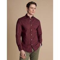 Slim Fit Pure Cotton Washed Oxford Shirt