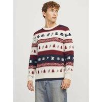 Cotton Rich Crew Neck Christmas Jumper