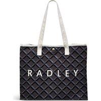 Canvas Geometric Tote Bag