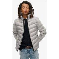 Padded Hooded Hybrid Puffer Jacket