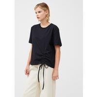 Cotton Rich Tie Detail T-Shirt