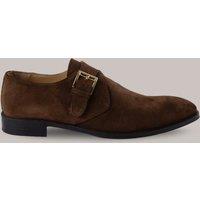 Suede Monk Strap Shoes