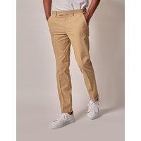 Hawes & Curtis Smart Chino Piece Dye Sand