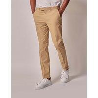 Hawes & Curtis Smart Chino Piece Dye Sand