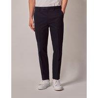 Hawes & Curtis Smart Chino Piece Dye Navy