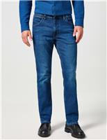 Wrangler Regular Fit 5 Pocket Jeans Mid Blue