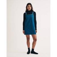 Denim Square Neck Mini Shift Dress