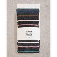 Cotton Rich Multi Stripe Tights