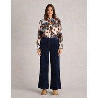 Cord Wide Leg Trousers