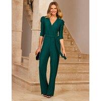 Belted Wrap Jumpsuit