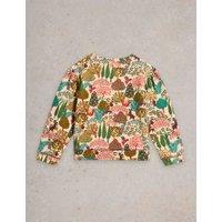 Pure Cotton Woodland Print Sweatshirt (3-10 Yrs)