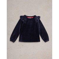 Velvet Sparkly Top (3-10 Yrs)