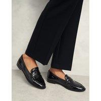 Leather Flat Loafers