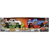 2pk Max Monster 4x4 Trucks (3+ Yrs)