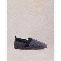 Textured Moccasin Slippers