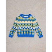 Cotton Rich Check Jumper (3-10 Yrs)