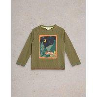 Pure Cotton Wolf Top (3-10 Yrs)