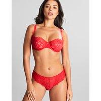 Allure Lace Wired Demi Balcony Bra D+