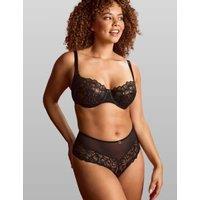 Allure Lace Wired Balcony Bra D+