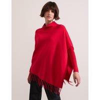 Cowl Neck Tassel Trim Jumper