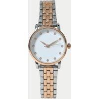 Mixed Metal Link Watch