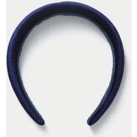 Navy Velvet Headband