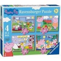 Peppa Pig 4 in a Box Jigsaw Puzzles (3-6 Yrs)