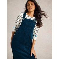 Cotton-Rich Cord Midi Pinafore Dress