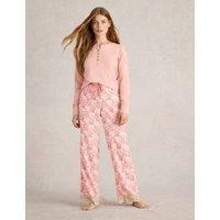 Cotton-Rich Printed Pyjama Bottoms