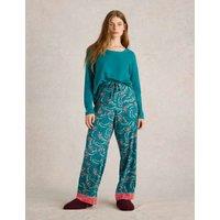 Cotton Rich Printed Pyjama Bottoms