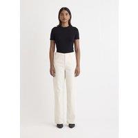 Pure Cotton Cord Wide Leg Trousers