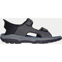 Skechers Tresmen Reece Slip On Sandals Charcoal Mix