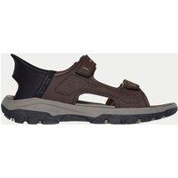 Skechers Tresmen Reece Slip On Sandals Brown Mix