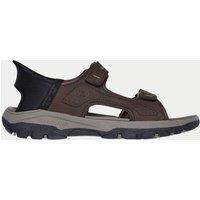 Skechers Tresmen Reece Slip On Sandals Brown Mix