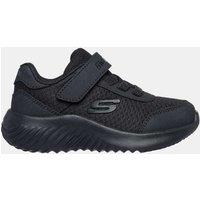 Skechers Kids' Bounder Trezic Riptape Trainers (4 Small - 9 Small) Black