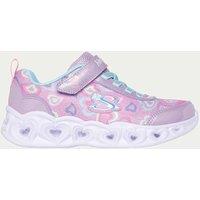 Kids Heart Lights Boogie Love Trainers (9 Small - 4 Large)