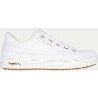 Skechers Wide Fit Arcade Meet Ya There Wide Fit Trainers White