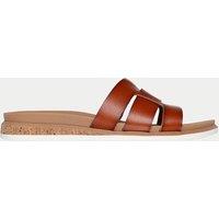 Skechers Desert Kiss Low Peak Look Sandals Brown