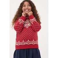 Wool Blend Snowflake Jumper (3-13 Yrs)