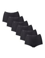 6 pk Cotton Rich High Waisted Full Briefs