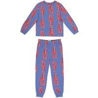 Cotton-Rich Lobster Print Pyjamas (1-12 Yrs)