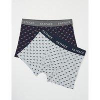 2pk Cotton Rich Moose Print Boxers