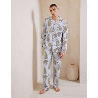 Pure Cotton Printed Pyjama Set